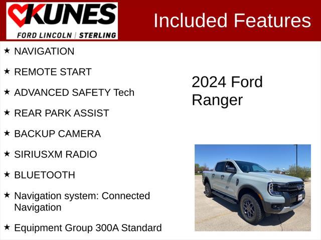 new 2024 Ford Ranger car, priced at $43,350