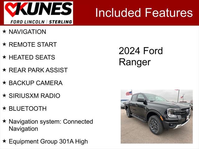 new 2024 Ford Ranger car, priced at $42,854