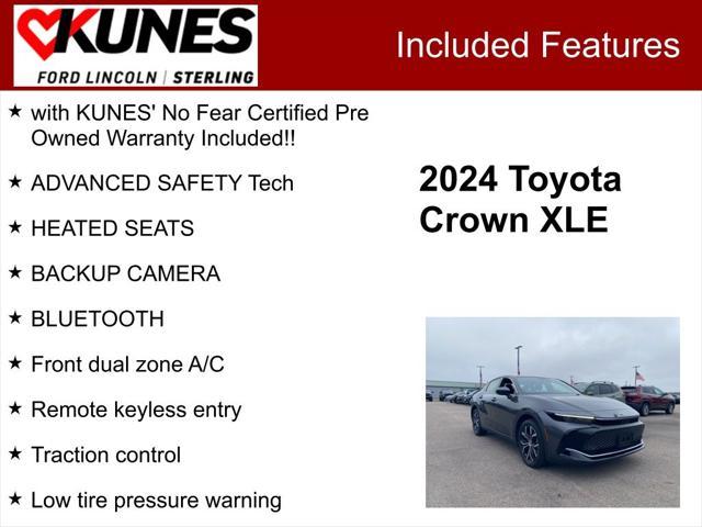 used 2024 Toyota Crown car, priced at $33,990