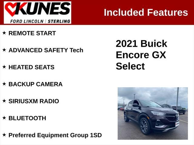 used 2021 Buick Encore GX car, priced at $15,242