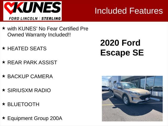 used 2020 Ford Escape car, priced at $17,729