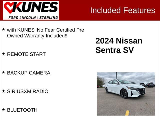 used 2024 Nissan Sentra car, priced at $18,995