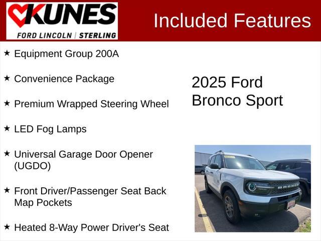 new 2025 Ford Bronco Sport car, priced at $31,306