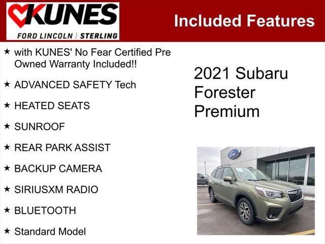 used 2021 Subaru Forester car, priced at $25,292