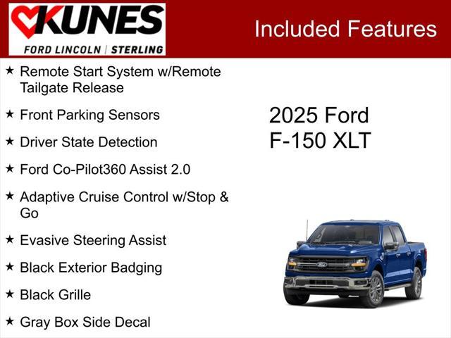 new 2025 Ford F-150 car, priced at $59,095