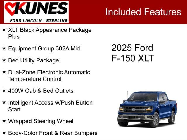 new 2025 Ford F-150 car, priced at $59,095