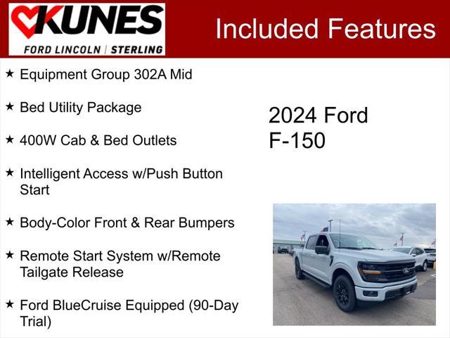 new 2024 Ford F-150 car, priced at $55,092