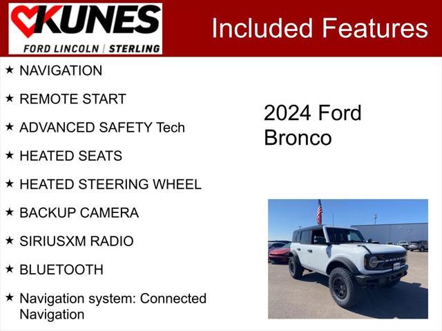 new 2024 Ford Bronco car, priced at $63,887