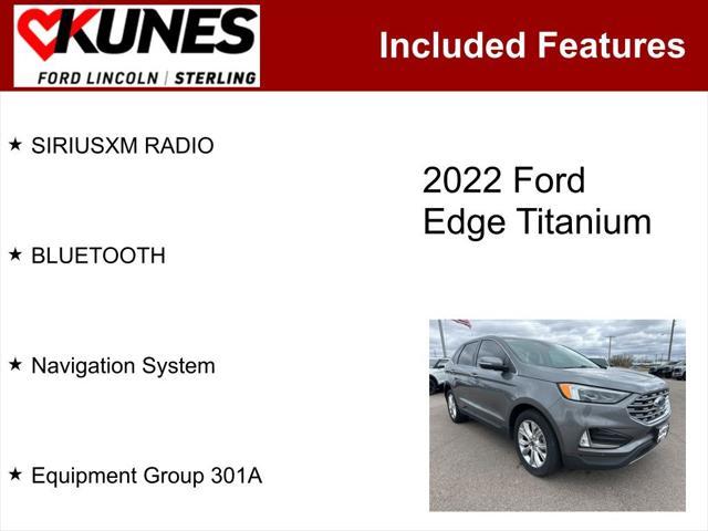 used 2022 Ford Edge car, priced at $20,220