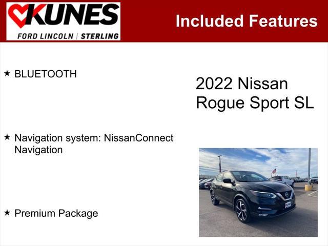 used 2022 Nissan Rogue Sport car, priced at $19,555