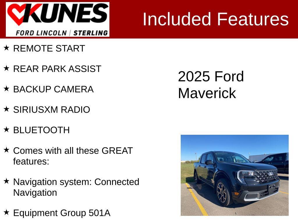 new 2025 Ford Maverick car, priced at $42,885