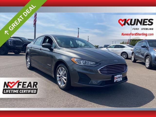 used 2019 Ford Fusion Hybrid car, priced at $15,493