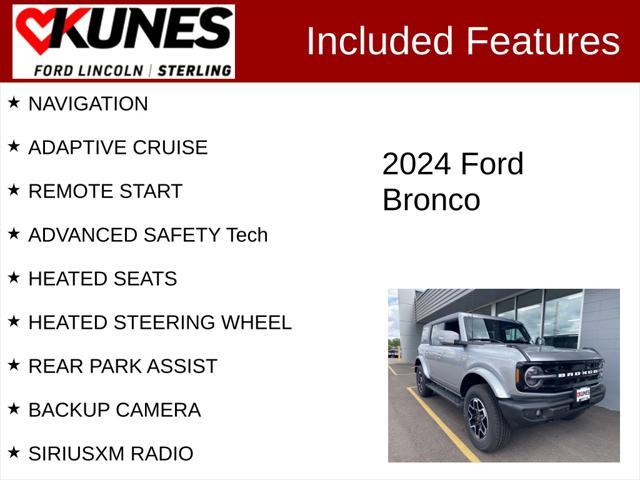 new 2024 Ford Bronco car, priced at $55,105