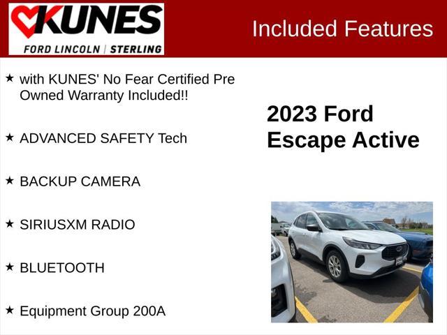 used 2023 Ford Escape car, priced at $20,237