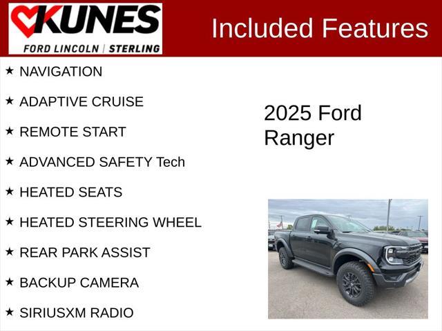 new 2025 Ford Ranger car, priced at $62,415