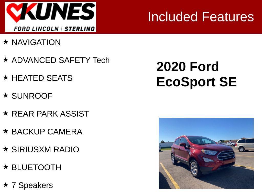 used 2020 Ford EcoSport car