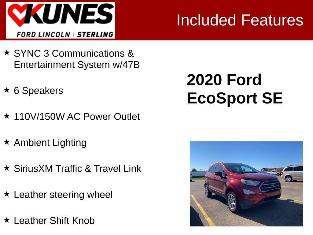 used 2020 Ford EcoSport car