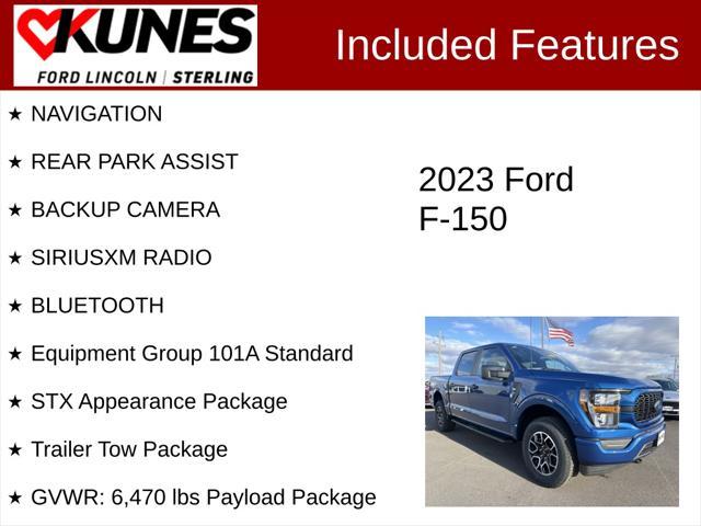 new 2023 Ford F-150 car, priced at $48,478