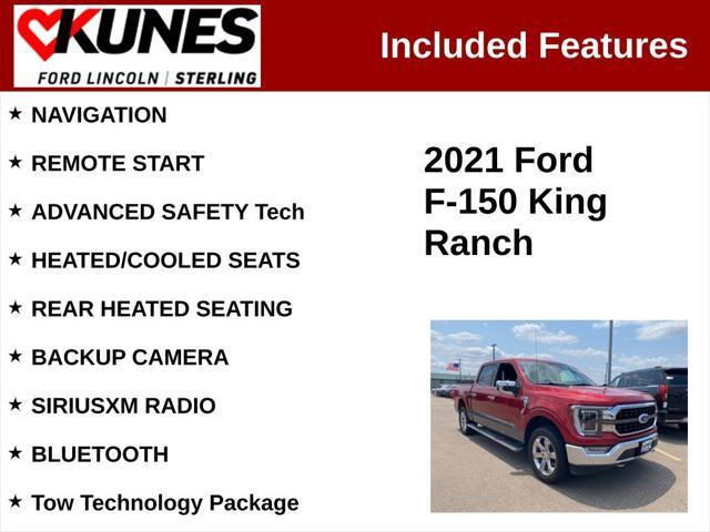 used 2021 Ford F-150 car, priced at $35,392
