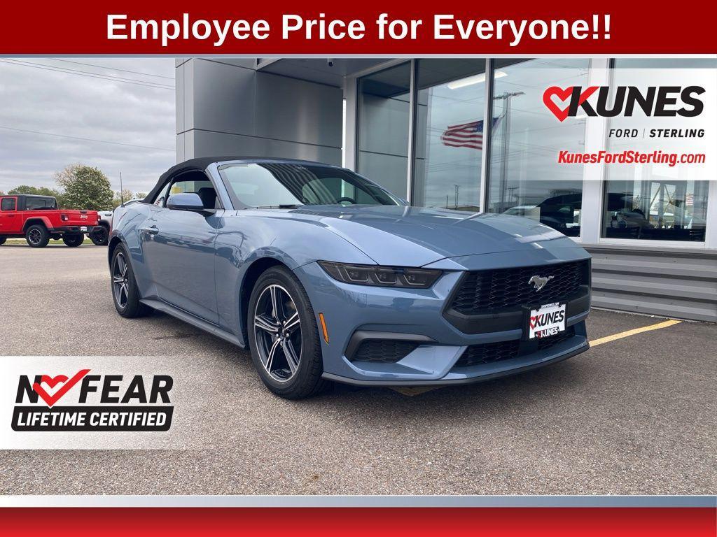 new 2025 Ford Mustang car, priced at $40,709