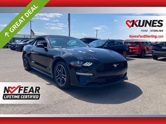 used 2022 Ford Mustang car, priced at $23,795