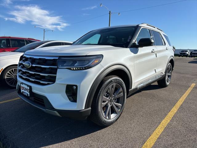 new 2025 Ford Explorer car, priced at $47,801