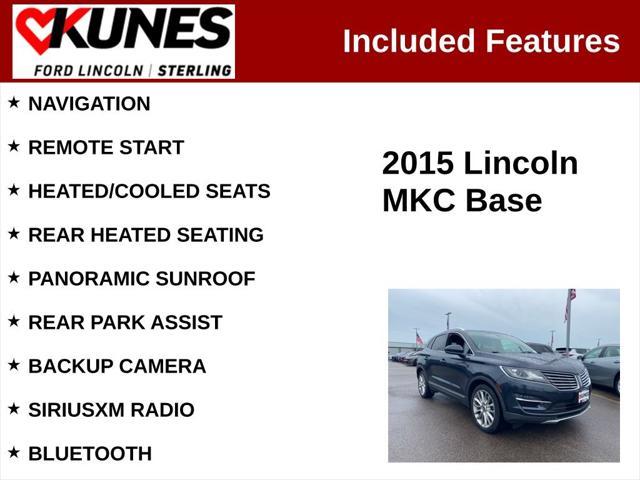 used 2015 Lincoln MKC car, priced at $11,995