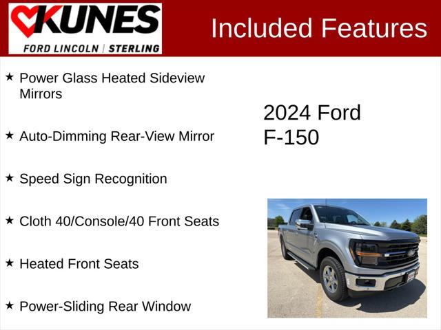 new 2024 Ford F-150 car, priced at $58,595