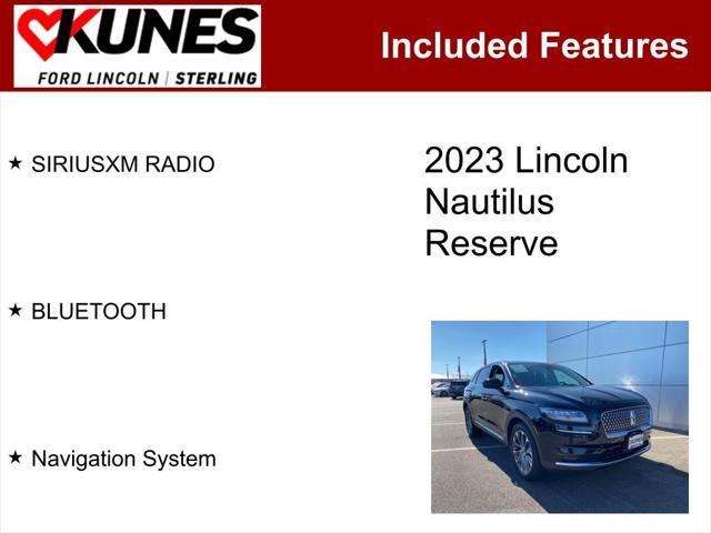 used 2023 Lincoln Nautilus car, priced at $35,995