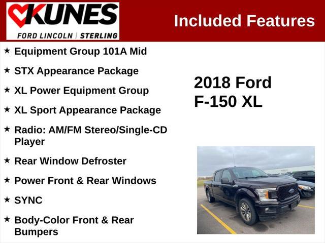 used 2018 Ford F-150 car, priced at $21,995