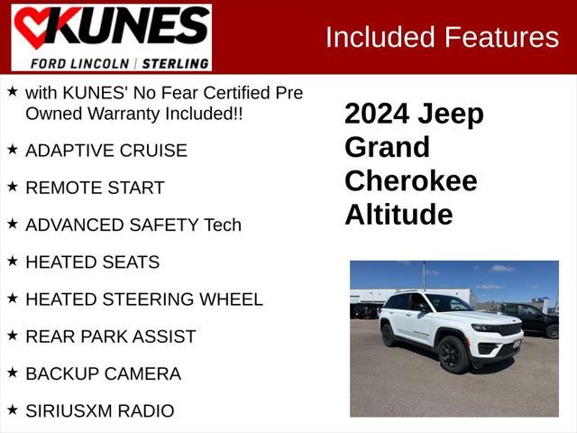 used 2024 Jeep Grand Cherokee car, priced at $34,463