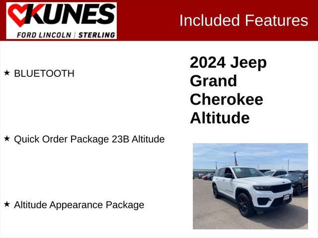 used 2024 Jeep Grand Cherokee car, priced at $34,463
