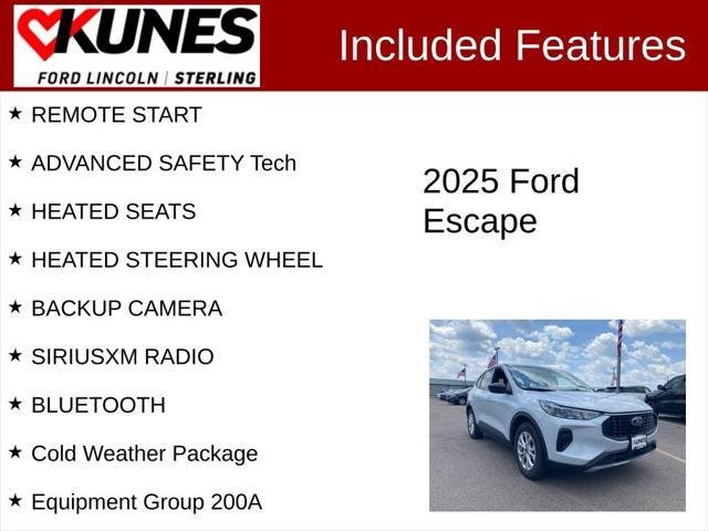new 2025 Ford Escape car, priced at $30,830