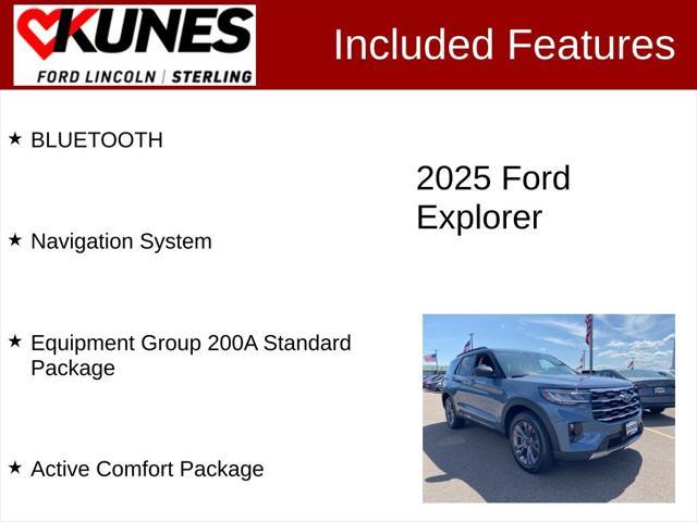 new 2025 Ford Explorer car, priced at $47,373