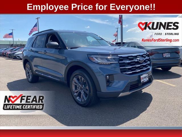 new 2025 Ford Explorer car, priced at $47,373