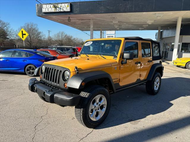 used 2013 Jeep Wrangler Unlimited car, priced at $14,900