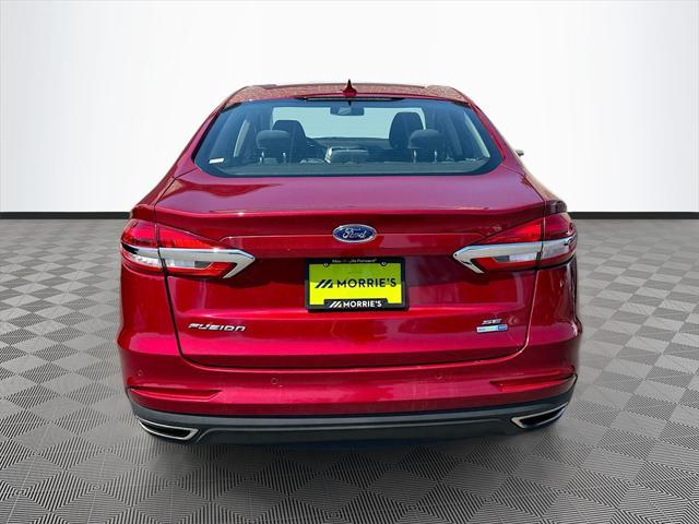 used 2019 Ford Fusion car, priced at $16,999