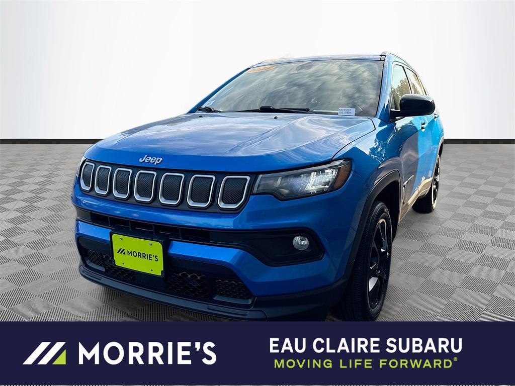 used 2022 Jeep Compass car, priced at $19,399