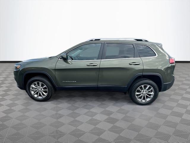 used 2021 Jeep Cherokee car, priced at $24,902