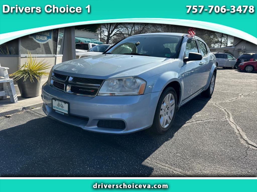 used 2013 Dodge Avenger car, priced at $6,485