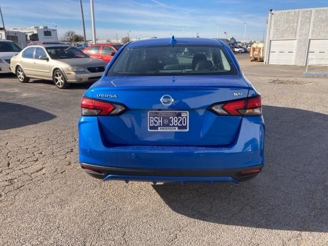 used 2021 Nissan Versa car, priced at $16,156