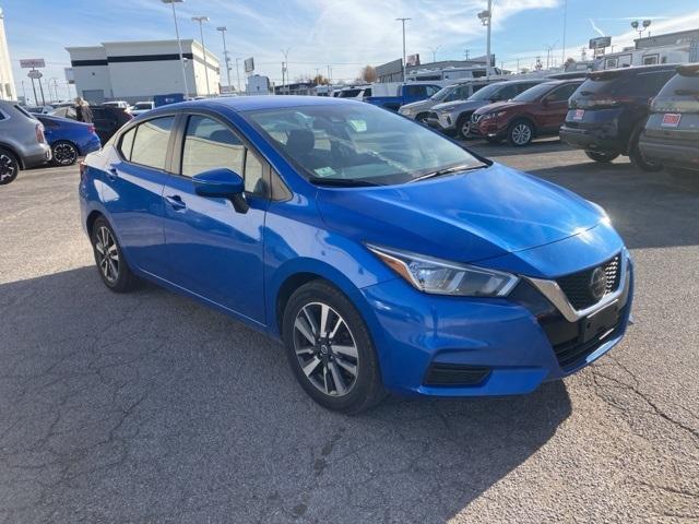 used 2021 Nissan Versa car, priced at $16,156