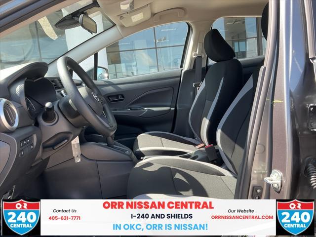 new 2025 Nissan Versa car, priced at $20,695