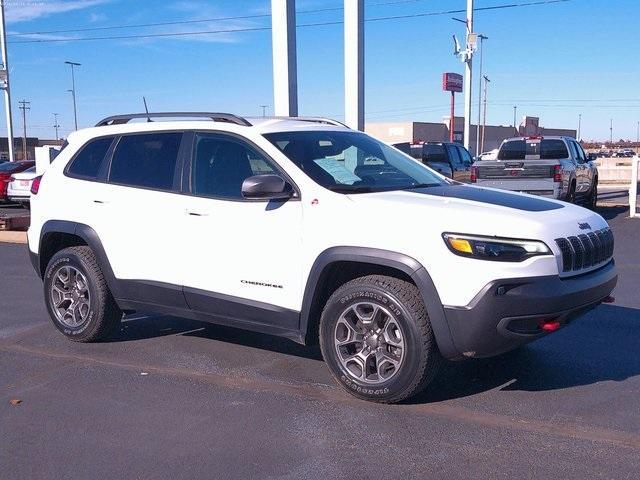 used 2021 Jeep Cherokee car, priced at $23,784