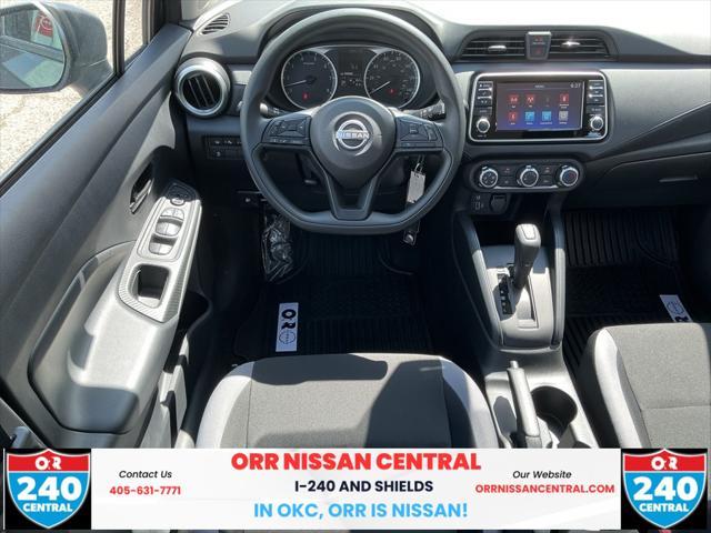 new 2025 Nissan Versa car, priced at $20,695