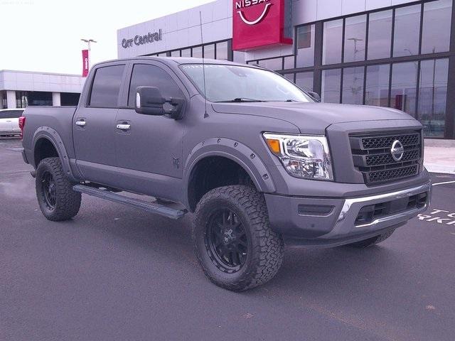 used 2021 Nissan Titan car, priced at $39,957