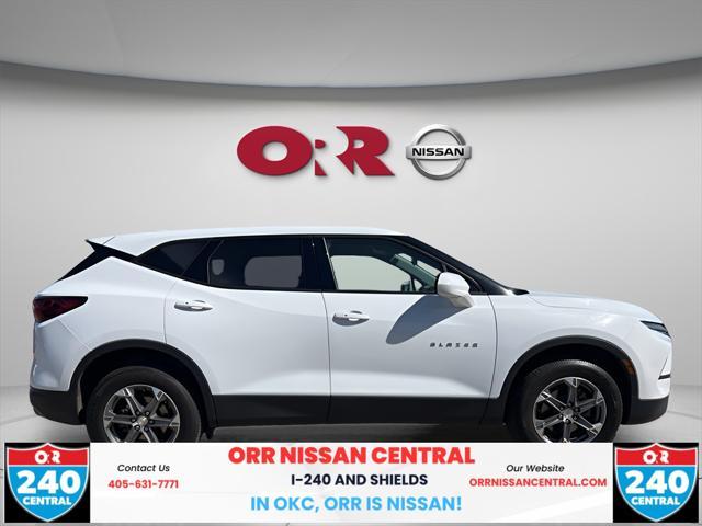 used 2023 Chevrolet Blazer car, priced at $22,340