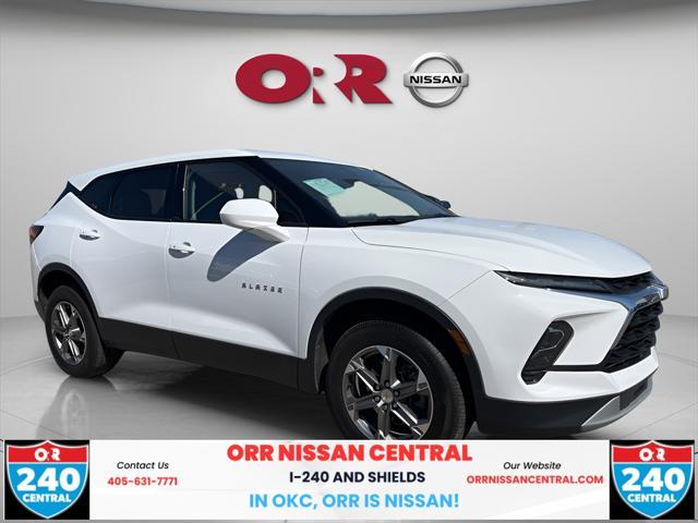 used 2023 Chevrolet Blazer car, priced at $22,340