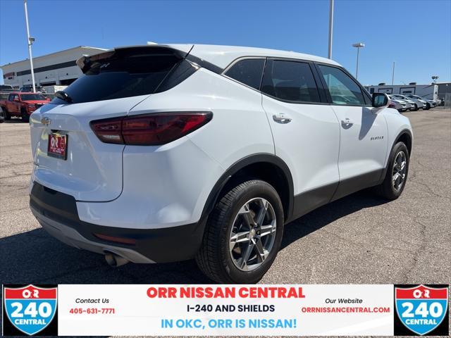 used 2023 Chevrolet Blazer car, priced at $22,340