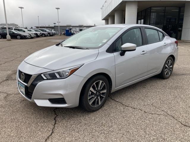 used 2022 Nissan Versa car, priced at $18,074